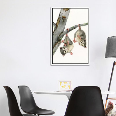 Playful Possums by Tracy Lizotte - Painting on Canvas