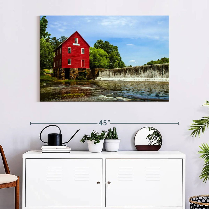 Lilie Starr's Mill, 26" H x 39" W