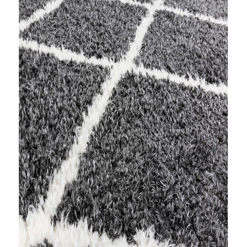 Geometric Indoor Rug, Rectangle 6'7" x 9'6"