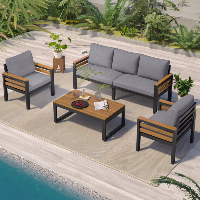 Ensembles repas pour patio, Gris