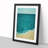 Modern Beach Seascape Vol.2 - Picture Frame Print-87966746-87966747