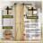 Closet Bi-Fold Barn Door Pine Wood K-Shaped Solid Core Pre-Assembled & Paintable Bi-Fold Barn Door 50" x 84" With Installation Hardware Kit (Ideal for Tiny Closet,Pantry,Laundry,Bathroom)-110651668-110651672-132292645