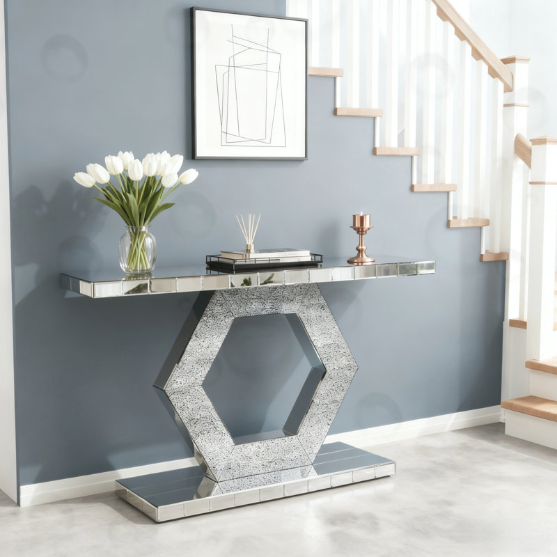 Console Hexagon Mirror