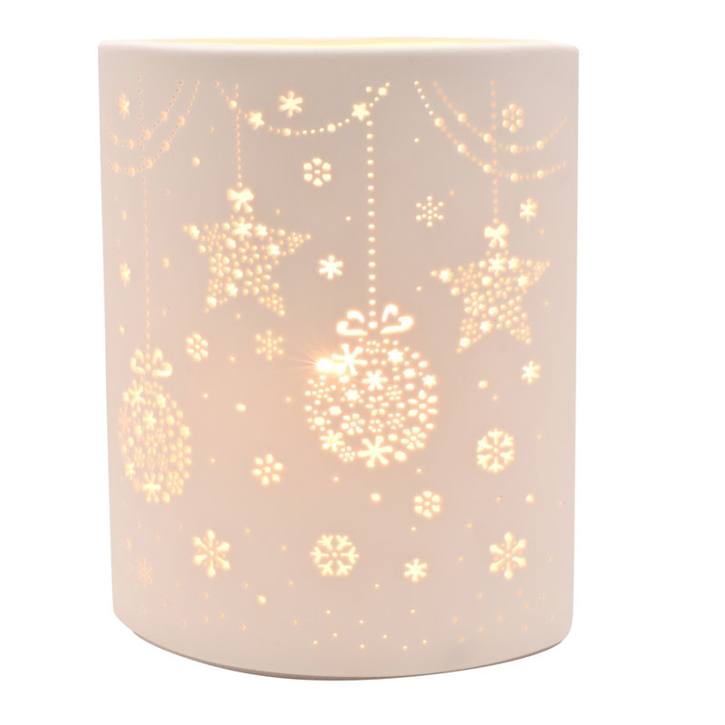 White Christmas Lamp