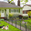 Judy 31.5cm H x 31.5cm W Black Metal Fence Panels