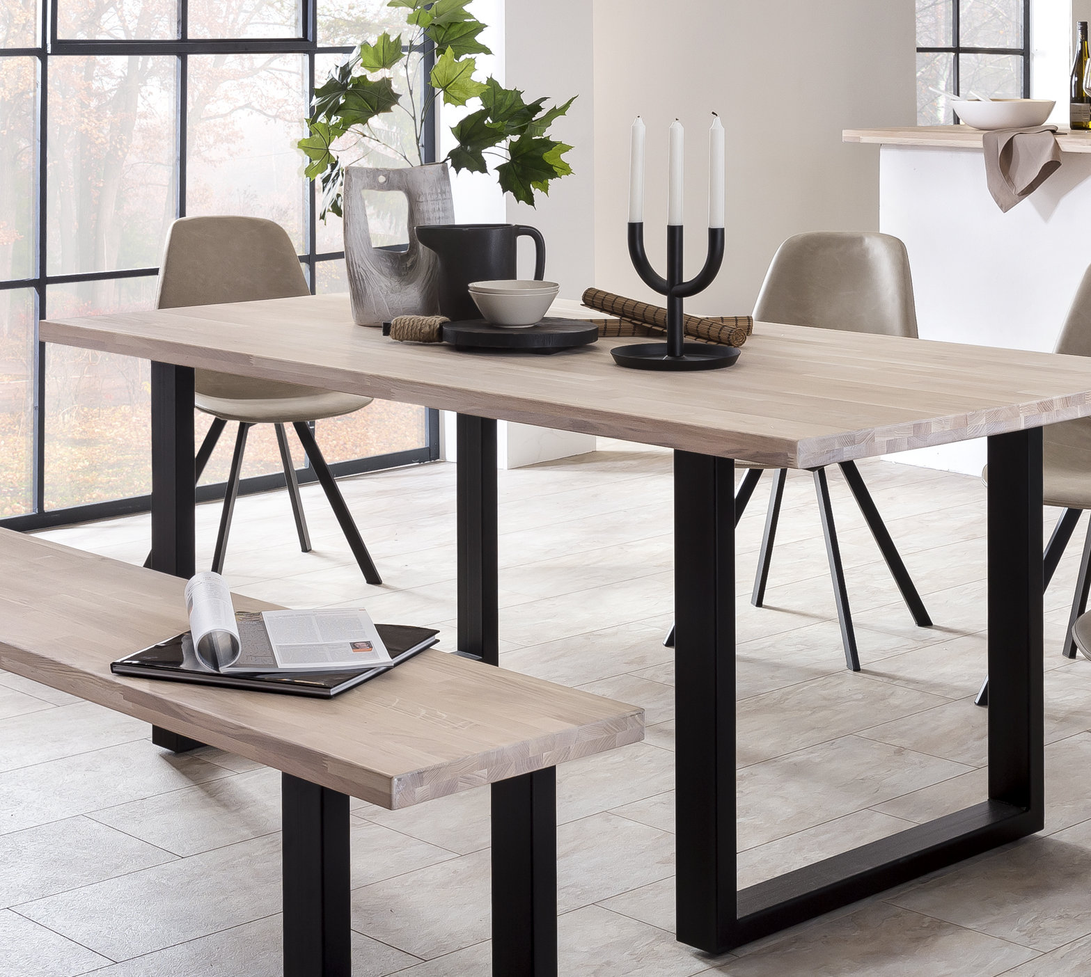 Solid wood dining table shop wayfair