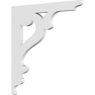 5/8"W X 14"D X 14"H Brontes Architectural Grade PVC Bracket