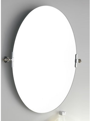 Flat Beveled Wall Mirror