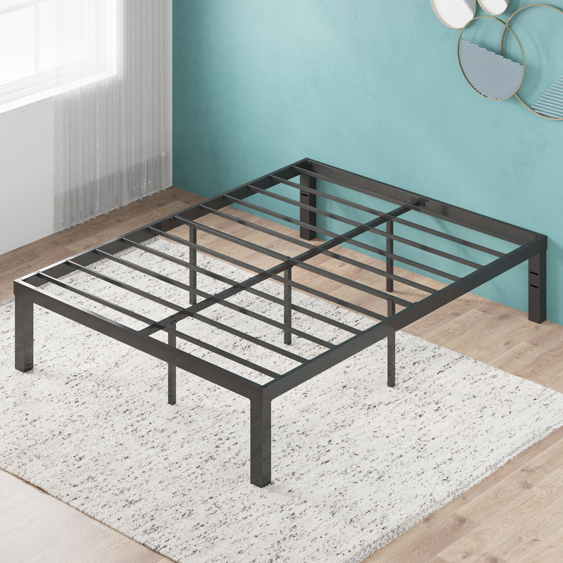 Luis QuickLock® Metal Platform Bed Frame, King, Standard