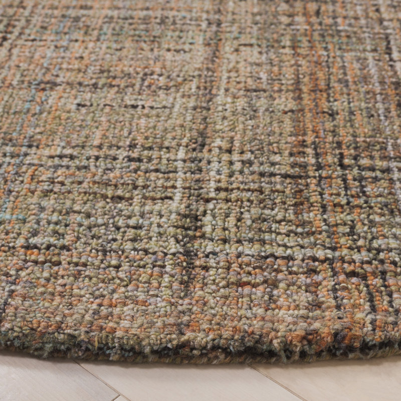 Zent Hand Tufted Performance Rug, Round 6'