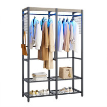 48'' - 91.9686'' Closet System (Can Be Cut To Fit)