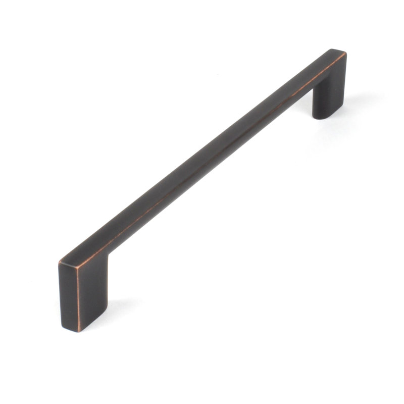 Poignée barre 6 5/16" au centre Builder's, Bronze régent / Cuivre, H 1,06 po x l 7,56 po x P 0,75 po