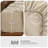 MooMee Fitted Sheet Only Extra Deep Pocket 100% Washed Cotton Linen Like Textured Lightweight Breathable-107672100-107672093