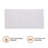  Extra Long Aqua Gel Rectangular Bath Mat in Clear-848304048