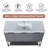 47.54'' Single Bathroom Vanity with Resin Top-98781222