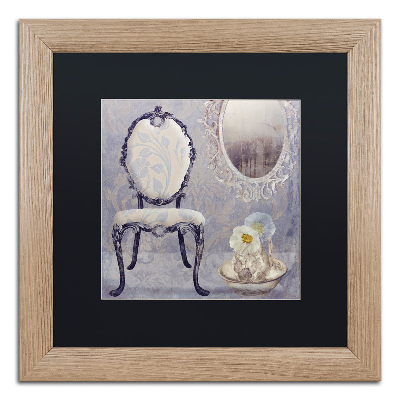 «Salon II» par Jadaya, impression encadrée, Noir, H 16 po x l 16 po x P 0,5 po, Cadre noir