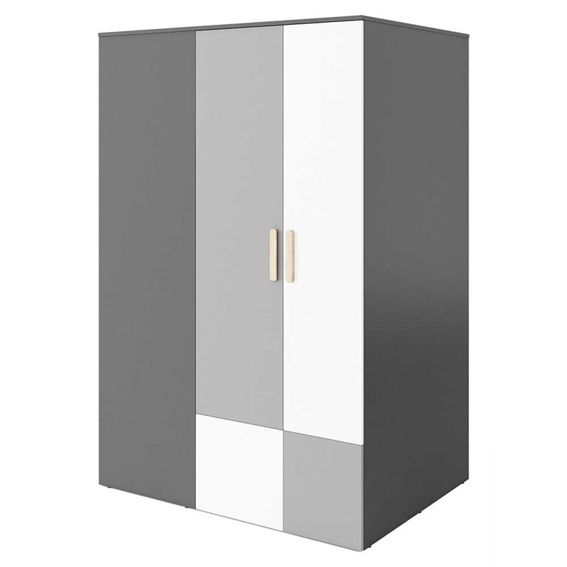 Dobbs 2 Door Manufactured Wood Wardrobe
