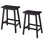 Pine Solid Wood Counter Stool with Solid Wood Frame