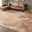 Abstract Area Rug in Beige/Orange-72022840