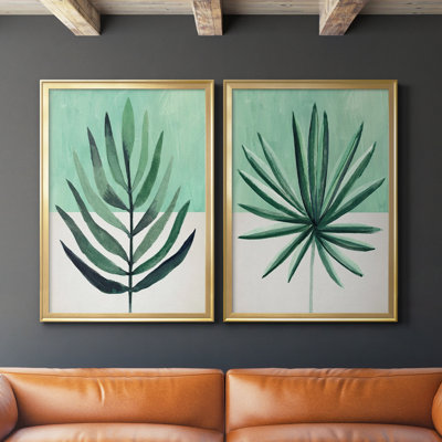 " Verging Palm III " 2 - Pieces