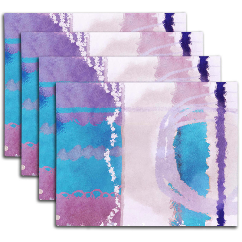 Napperon abstrait en polyester