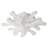 1-Geometric white LED iron dimmable ceiling light