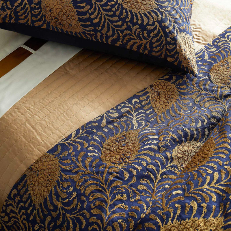 The Met x Ann Gish Kinrande Embroidered Throw