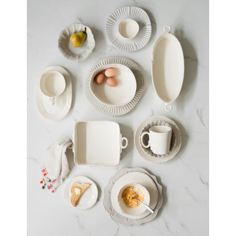 Lastra Round Stoneware Baker