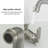 Tremont 2-Handle Bathroom Brushed Nickel Faucet Single Hole With Drain Assembly-128488288