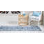 Tapis bleu / crème / bleu Dimonetta-1554814351