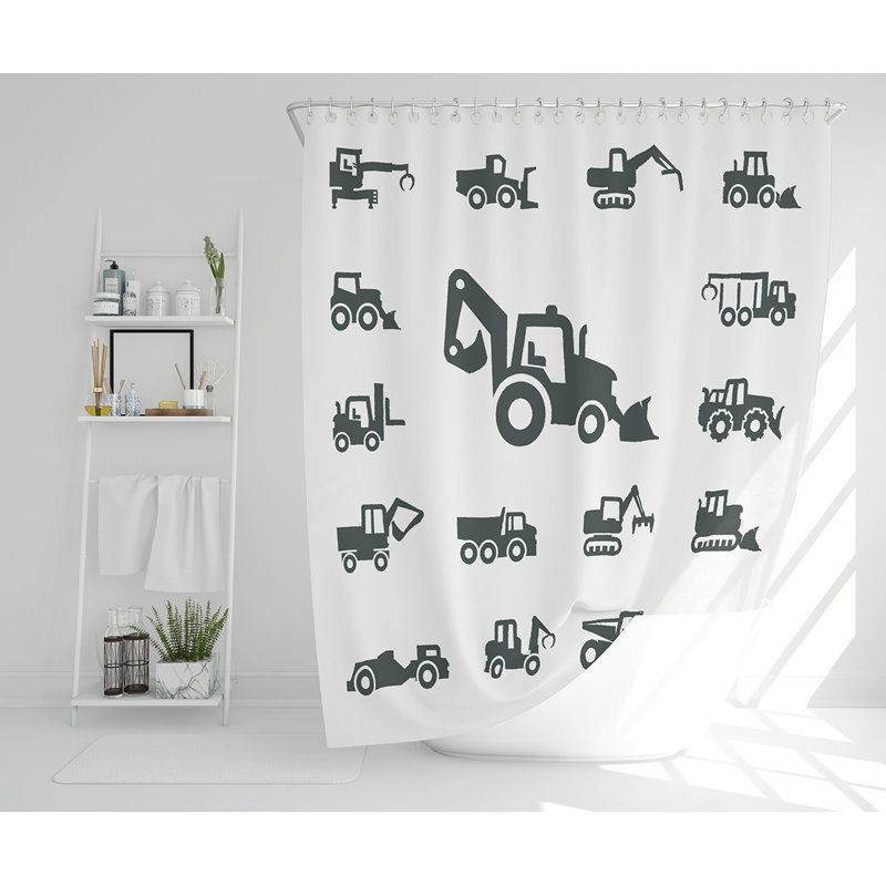 Elizamarie 13 Piece Polyester Shower Curtain Set