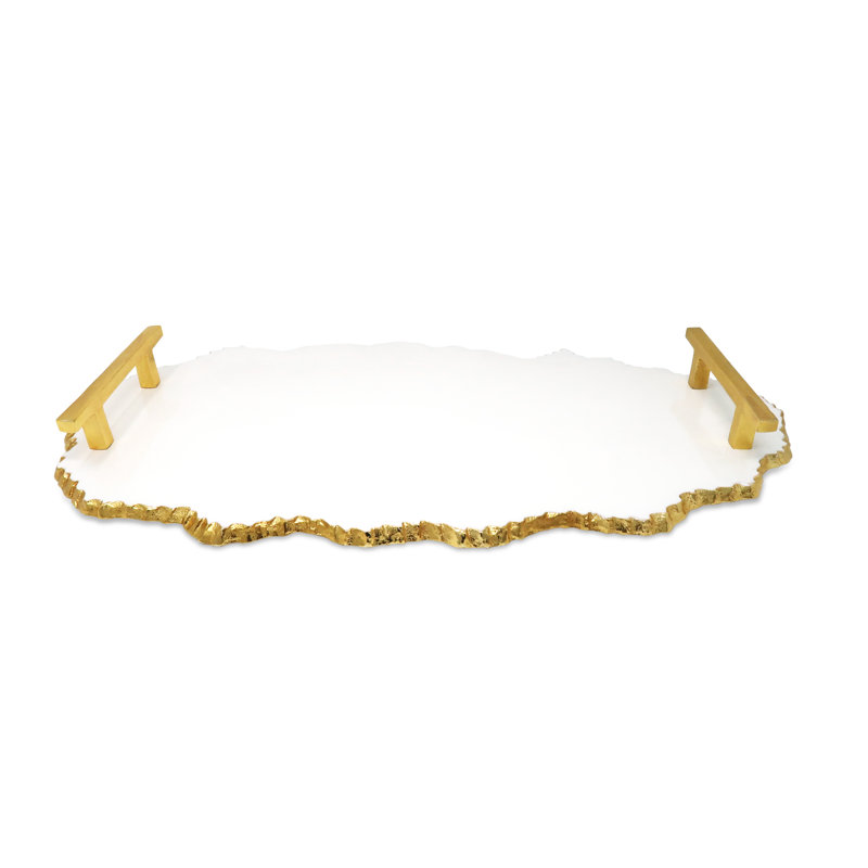 House Of Hampton® Junivar Glass Platter