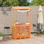 Delshire Rectangular Solid Wood Outdoor Bar Table - 112.5 cm W 57 cm D-1107983088