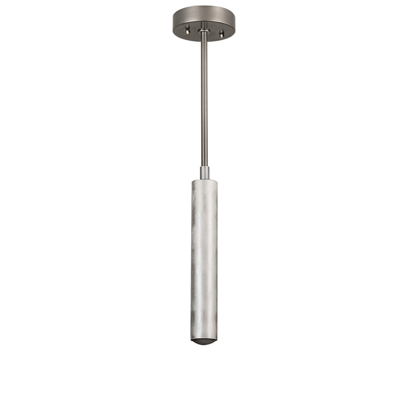 Cilindro 1 - Light Nickel LED Single Pendant