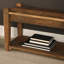 Banc en bois récupéré brun foncé Ashwick