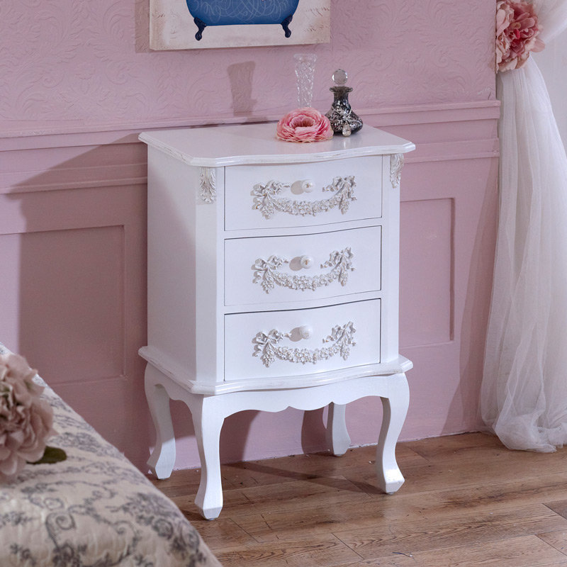 Greber 47cm W Bedside Table