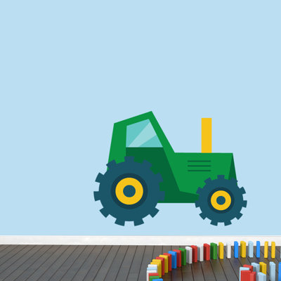 Décalcomanie murale tracteur Ingham