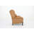 Verne 34" Wide Genuine Leather Manual Wing Chair Recliner-464974538