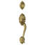 Ensemble de poignées et pêne dormant d'extérieur Brookshire (partie intérieure vendue séparément)-1256877100-1203728101