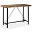 Tabouret de bar industriel en bois récupéré-1198531117
