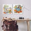 "Family Thankful Fall Pumkin", ensemble de 2 toiles murales par Cat Thurman Designs-345450400