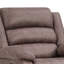 Fauteuil inclinable manuel rembourré de 38 po de largeur Jerneshia-121780308