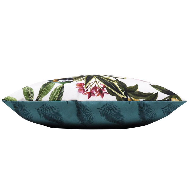 Indoor / Outdoor Floral Square Cushion