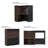 32.5''-58.8'' Extendable & Rotating Shoe Cabinet With 1 Drawer, 90-Degree Corner Cabinet, Multifuctional Storage Combination Cabinet For Living Room, Hallway, Entryway, Black & Walnut