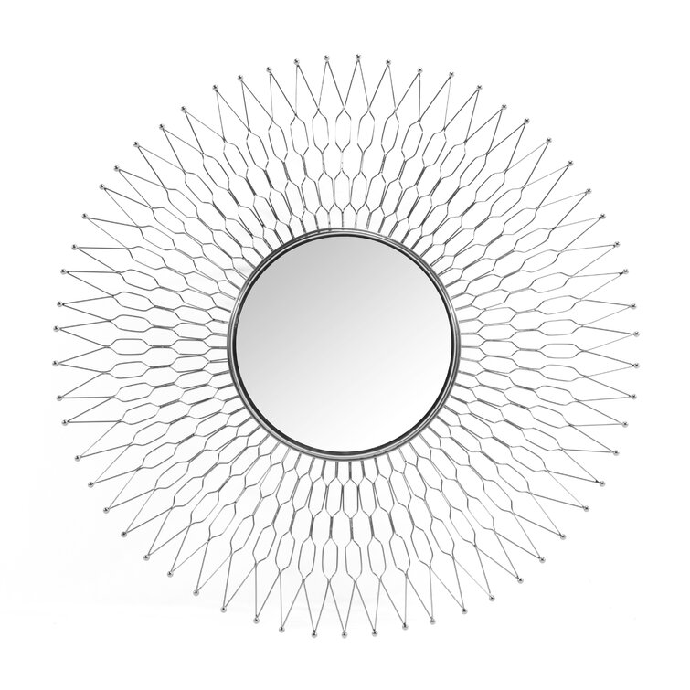 Robstown Decorative Sunburst Accent Mirror