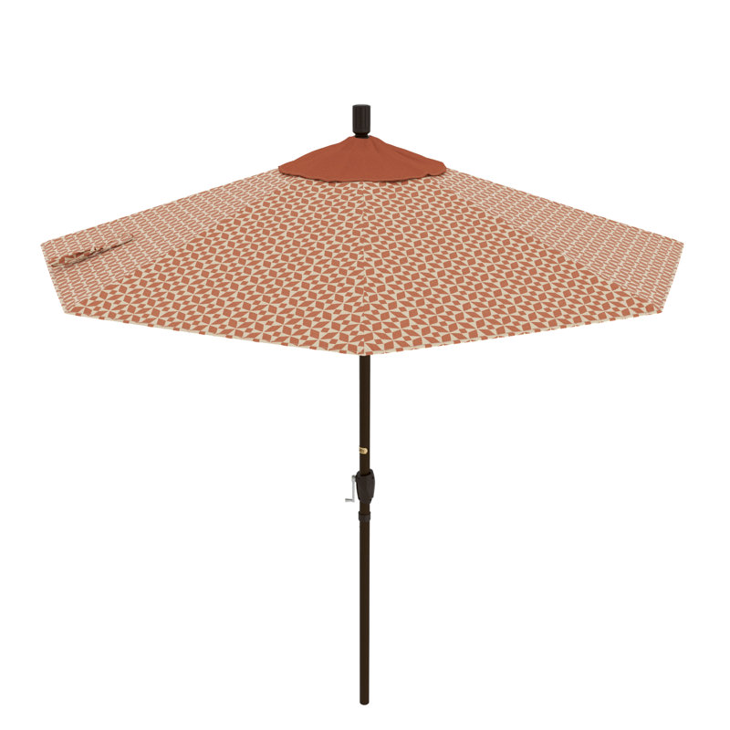 Parasol de marché 9 pi Junerose, Marquee pêche - Pacifica Premium