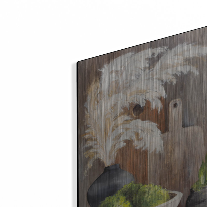 «Spring Tableaux 1» par Julia Purinton, art mural en métal, H 16 po x l 12 po