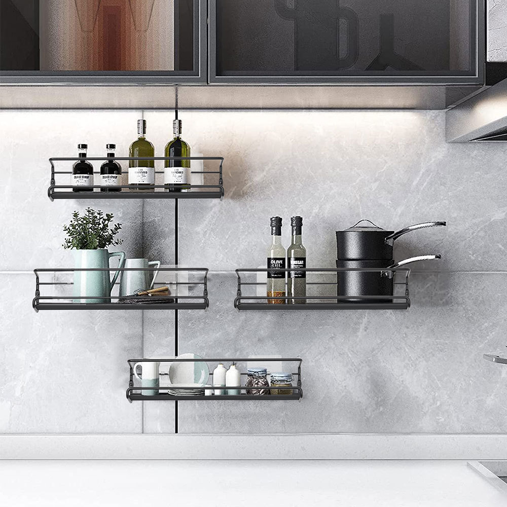 Wall / Under Cabinet Mounted Spice Rack