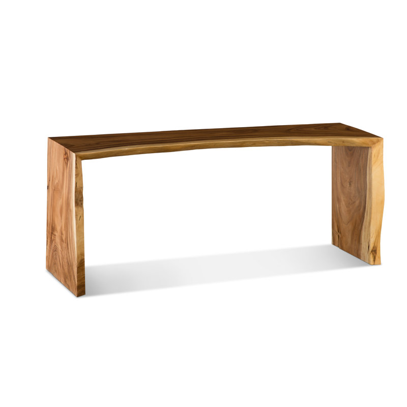 Waterfall 84" Solid Wood Console Table