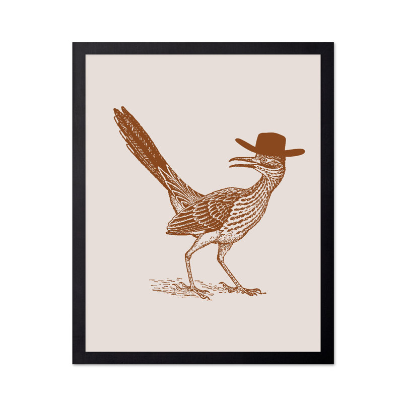 Roadrunner brun, Unframed, Poster, 16"H x 20"W
